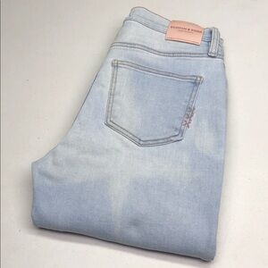 LIKE NEW SCOTCH & SODA LIGHTWASH STRAIGHT CROP JEANS 6/28x27 ⭐️